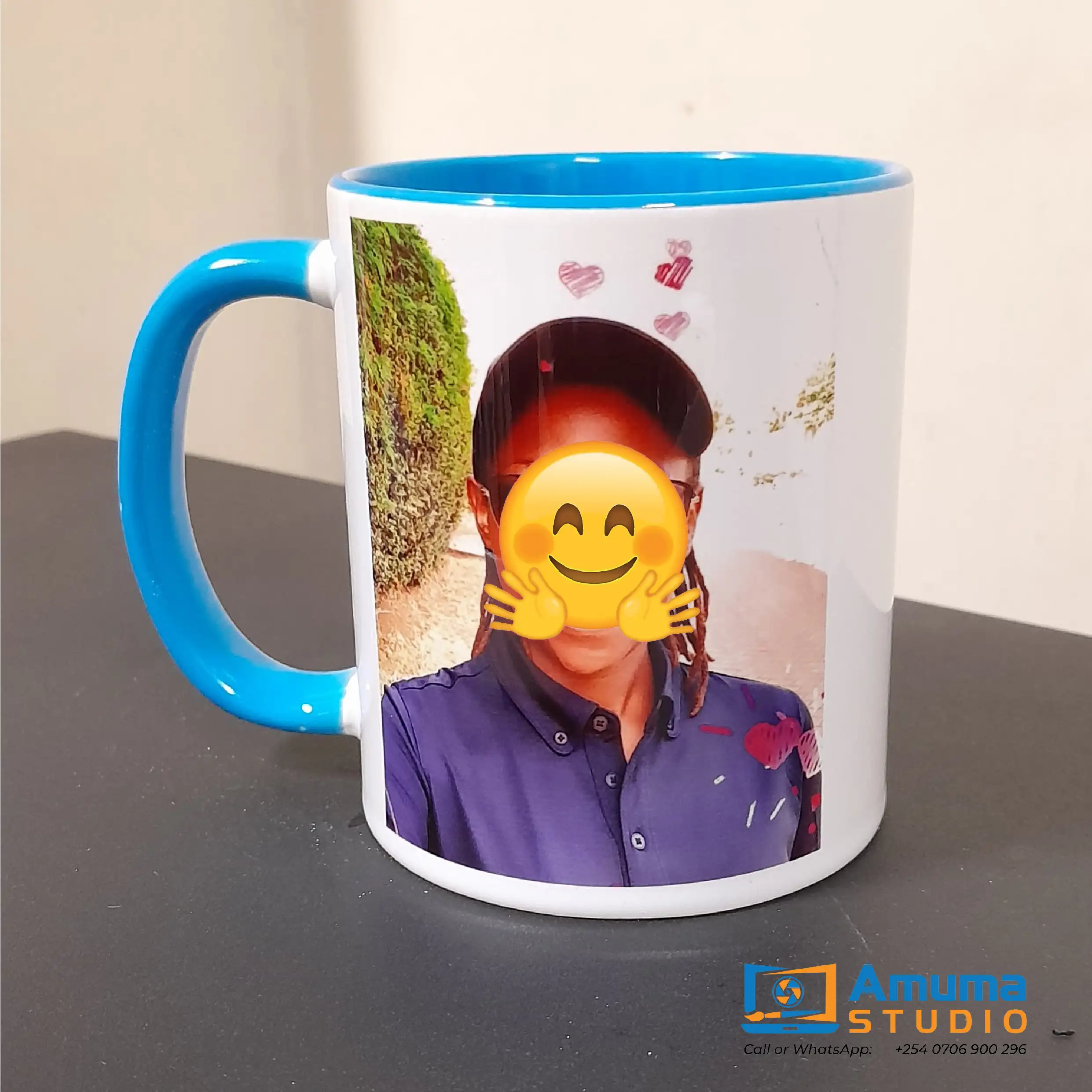 Customize Custom Branding Square Mug 8 Oz